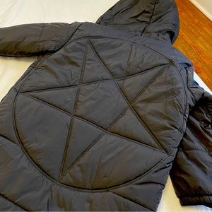 Disturbia ORI1 Otherworld Puffa Coat | UK size 12 | NWT